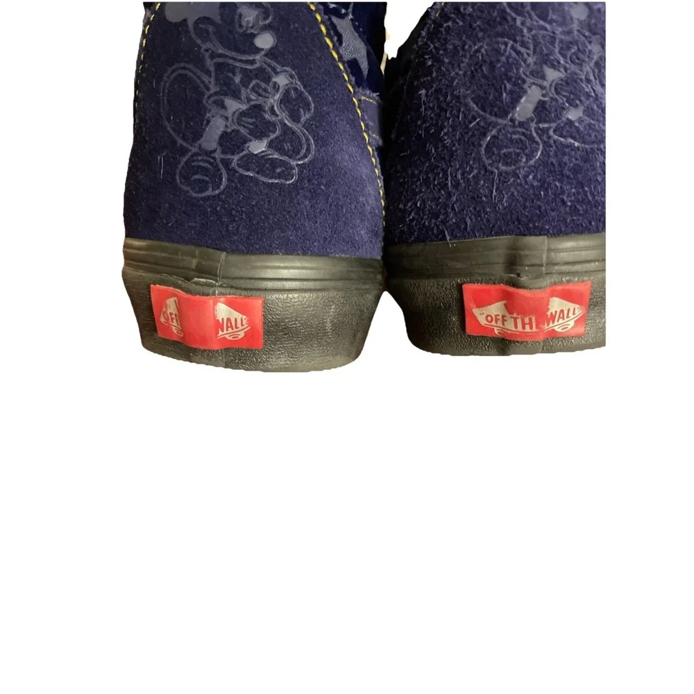 Women Size 10‎  Men Sz 8.5 VANS Disney x Sk8- High Sorcerer's Apprentice Purple